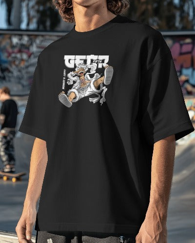 MONKEY D. LUFFY GEAR 5th Black T-Shirt